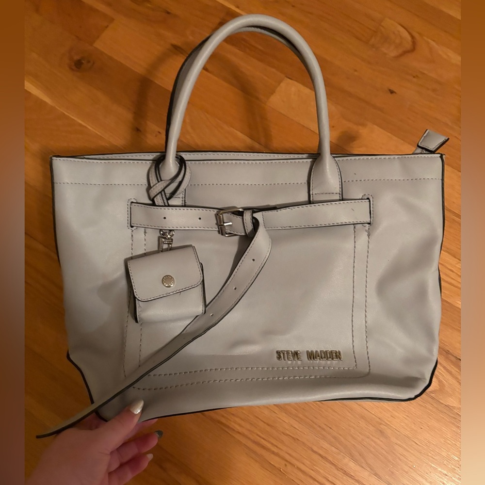 Steve Madden silver bag